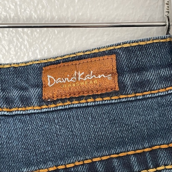 David Kahn Straight Leg Blue Denim Jeans Size 29 - Picture 2 of 16